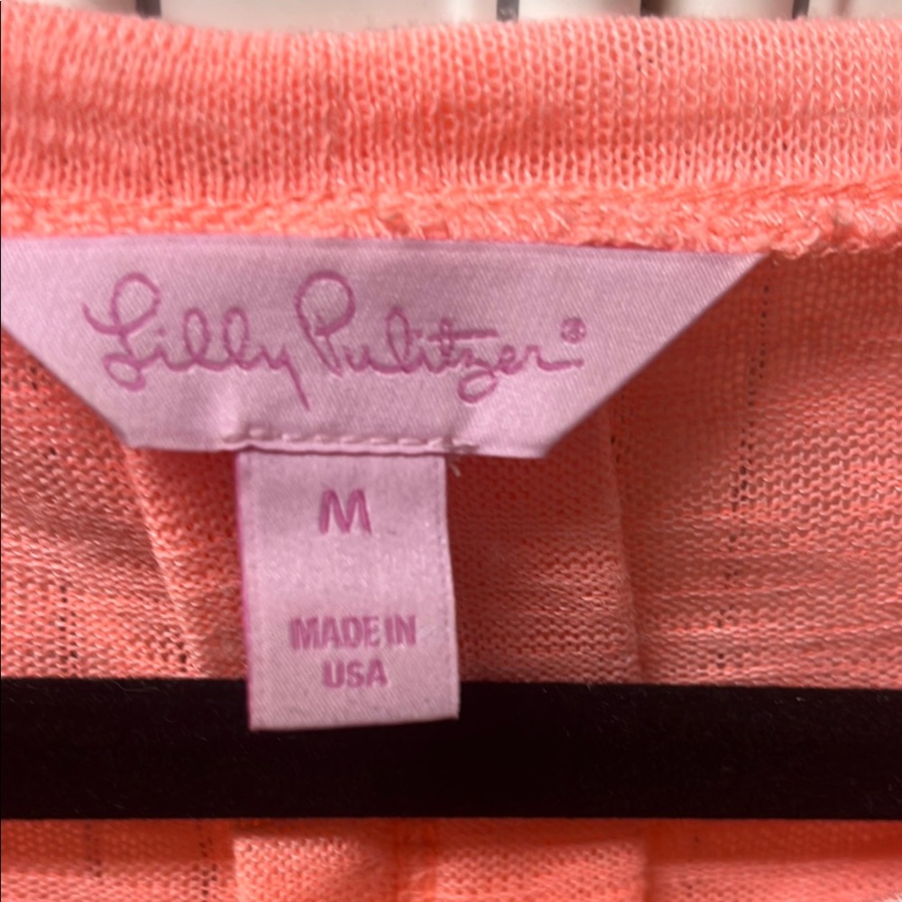 Lilly Pulitzer Long Sleeve Top ~ Size Medium - Picture 2 of 6